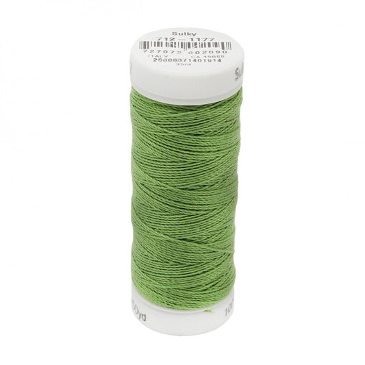 Sulky Thread Cotton Petites - 12wt - Avocado for patchwork, quilting and sewing