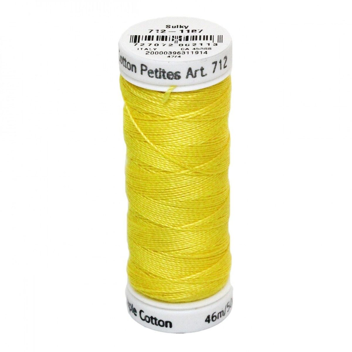 Sulky Cotton Petites 12wt Mimosa Yellow