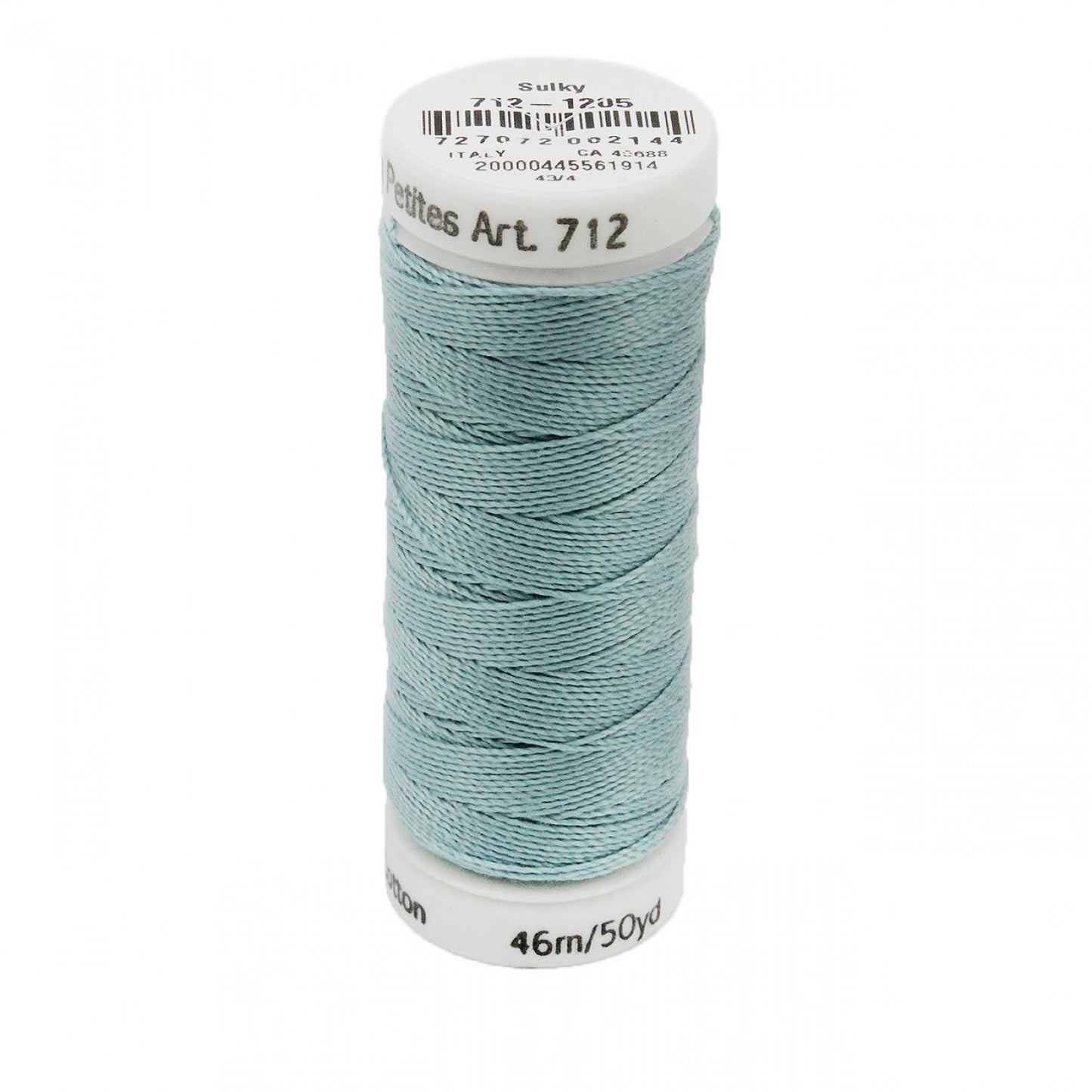 Sulky Thread Cotton Petites - 12wt - Med Jade for patchwork, quilting and sewing