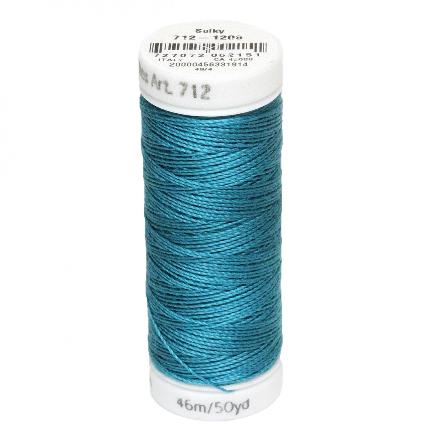Sulky Thread Cotton Petites - 12wt - Dark Jade for patchwork, quilting and sewing