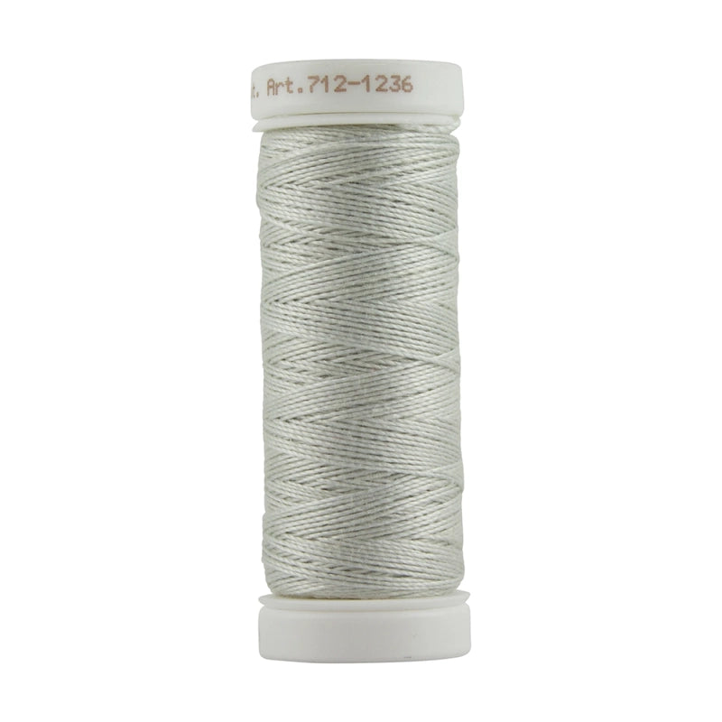 Sulky Thread Cotton Petites - 12wt Lt. Silver for patchwork, quilting and sewing