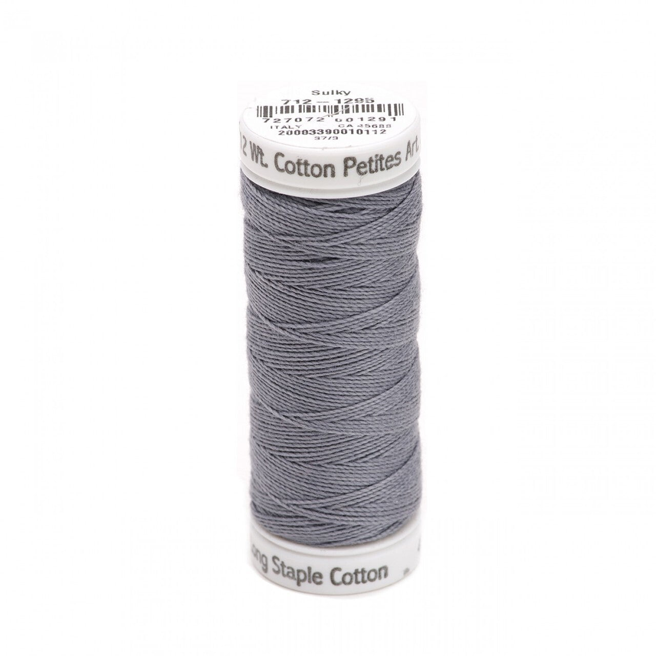 Sulky Thread Cotton Petites - 12wt - Sterline for patchwork, quilting and sewing