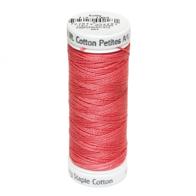Sulky Thread Cotton Petites - 12wt - Watermelon for patchwork, quilting and sewing