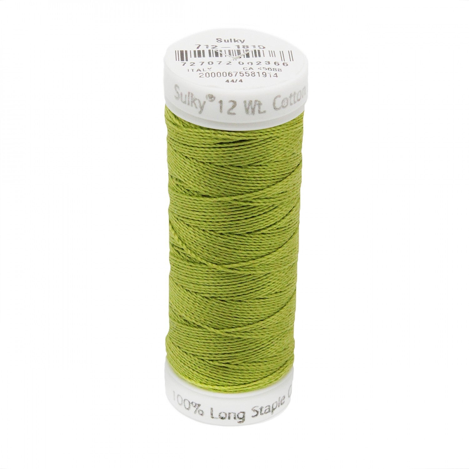 Sulky Thread Cotton Petites - 12wt - Japanese Fern for patchwork, quilting and sewing