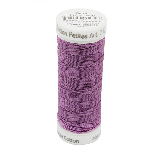Sulky Thread Cotton Petites - 12wt - Lilac for patchwork, quilting and sewing