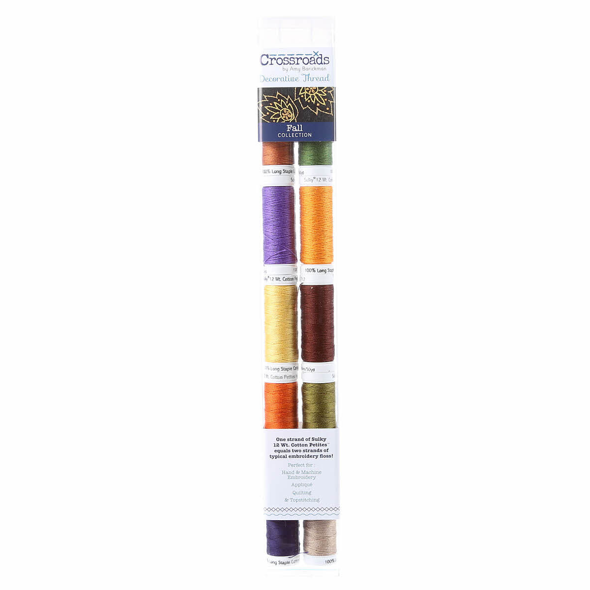 Sulky Petites Crossroads Denim - Fall Assortment 10pk sewing and quilting product