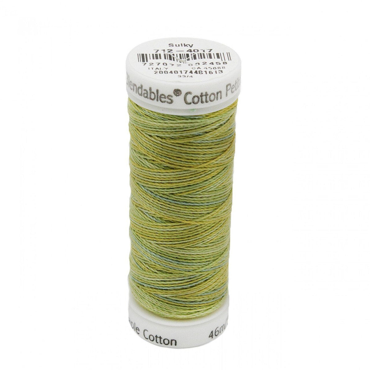 Sulky Cotton Petites 12wt Blendables 4017 Lime Sherbert