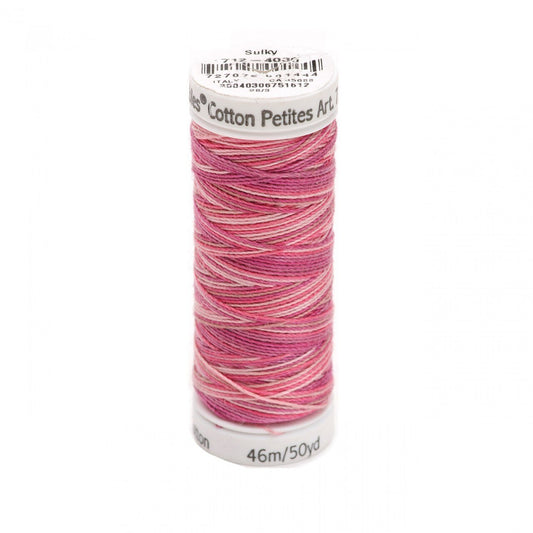 Sulky Petite Thread Cotton Blendables 12wt - Vintage Rose for patchwork, quilting and sewing