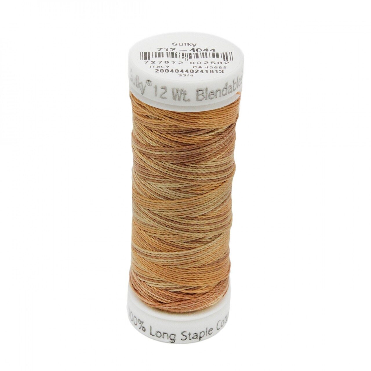 Sulky Petite Thread Cotton Blendables 12wt - Butterscotch for patchwork, quilting and sewing