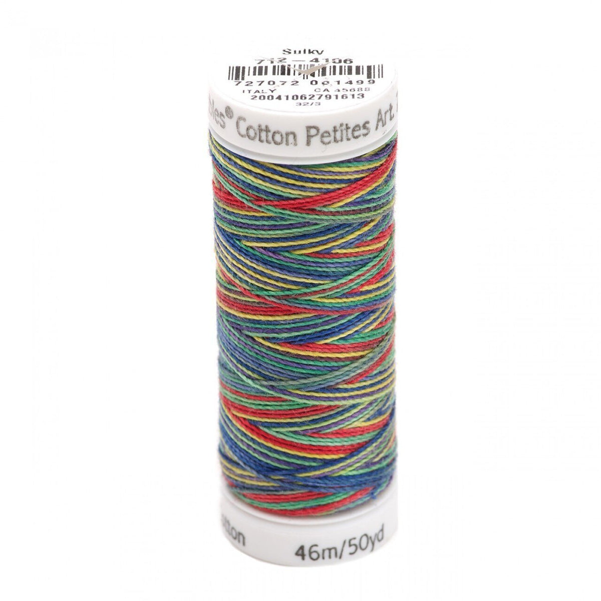 Sulky Cotton Petites 12wt Blendables 4106 Primaries
