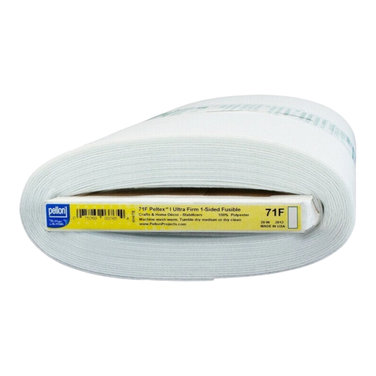 Pellon Peltex 1 sided Fusible Ultra Firm Stabiliser for applique, sewing and craft projects