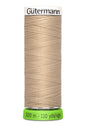 Gutermann Polyester Thread Recycled ECRU - 110yd , piecing and stitching