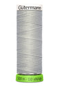 Gutermann Polyester Thread Recycled MIST GREY - 110yd , piecing and stitching