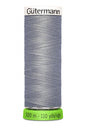 Gutermann Polyester Thread Recycled SLATE - 110yd , piecing and stitching