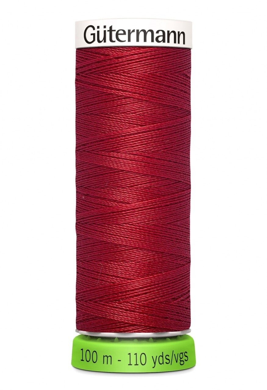 Gutermann Recycled Polyester 110yd Chili Red