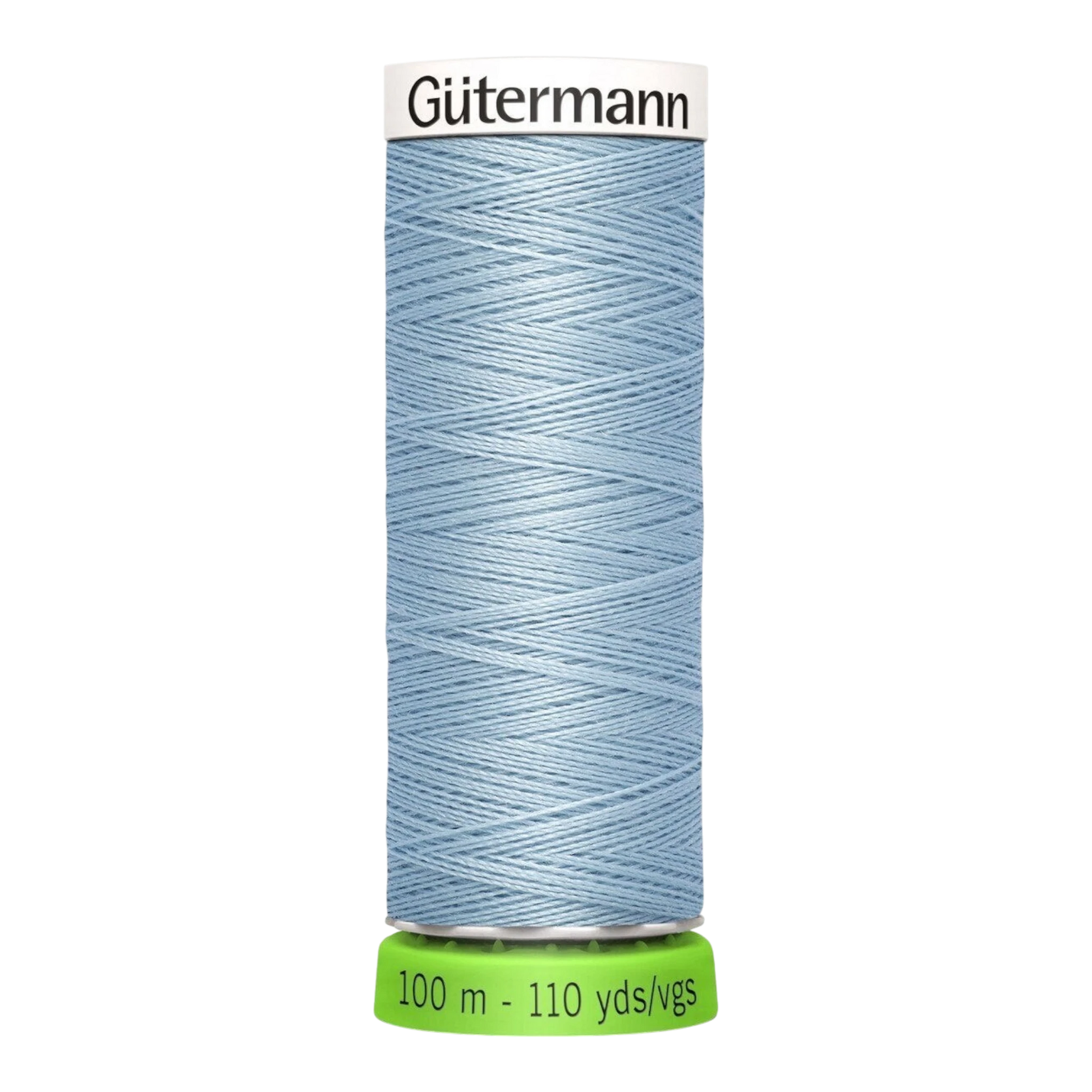 Gutermann Polyester Thread Recycled BLUE DAWN - 110yd , piecing and stitching