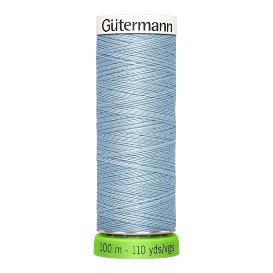 Gutermann Polyester Thread Recycled BLUE DAWN - 110yd , piecing and stitching