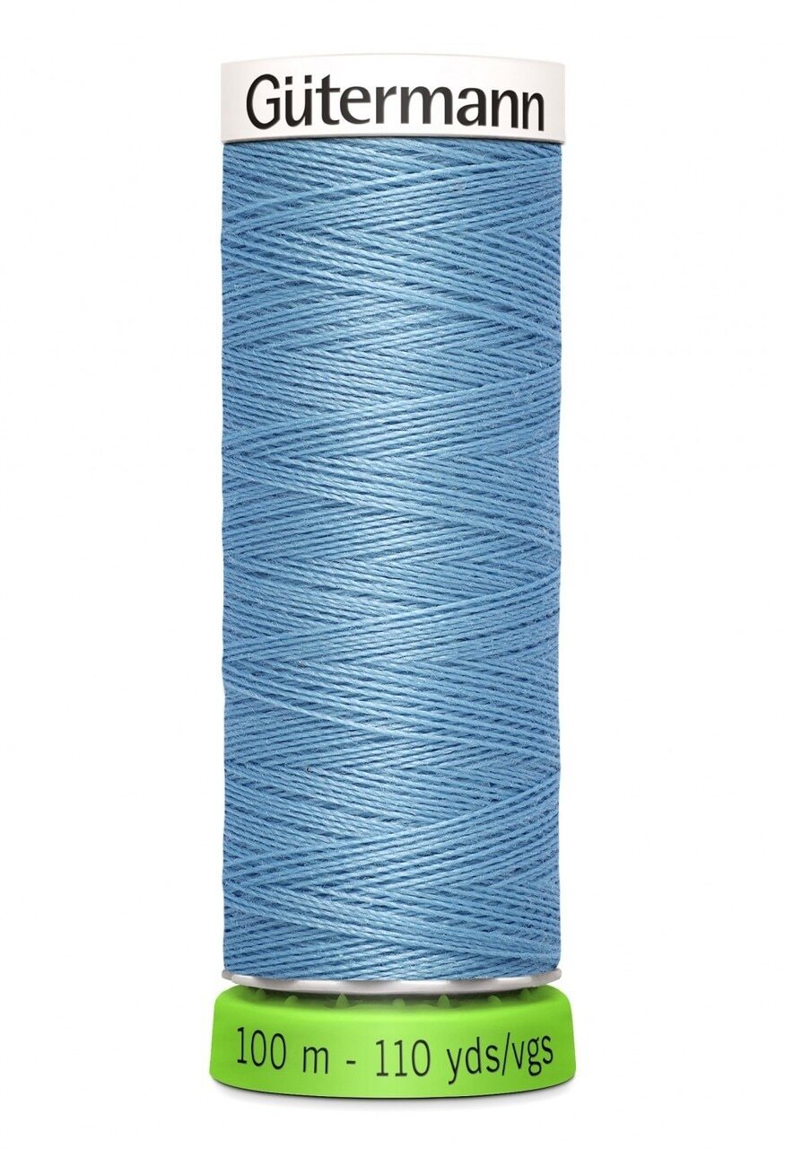 Gutermann Recycled Polyester 110yd Copen Blue