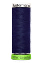 Gutermann Polyester Thread Recycled BLACK - 110yd , piecing and stitching