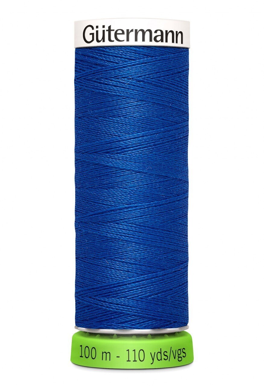 Gutermann Polyester Thread Recycled BLACK - 110yd , piecing and stitching