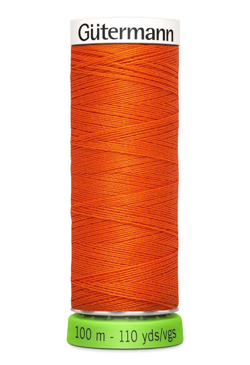 Gutermann Polyester Thread Recycled BLACK - 110yd , piecing and stitching