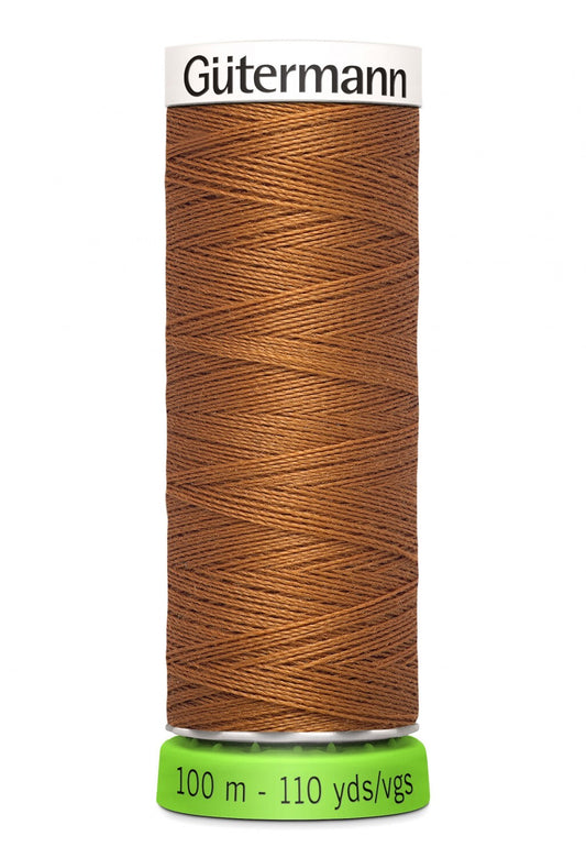 Gutermann Polyester Thread Recycled BITTERSWEET - 110yd , piecing and stitching