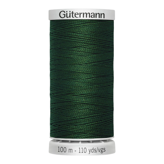 Extra Strong Polyester Upholstery Thread 100m Forest Green