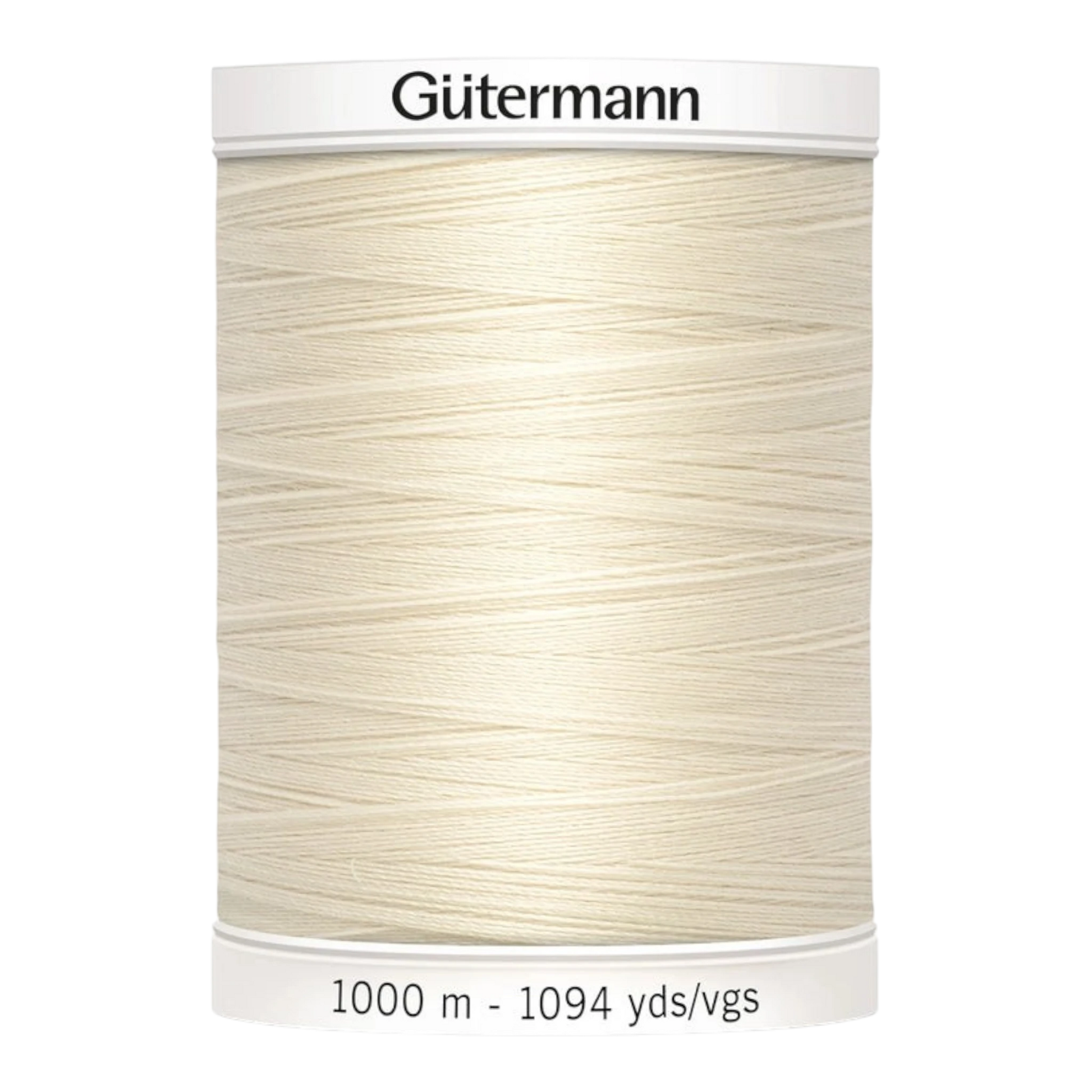 Gutermann Poly Sew-All Thread - Eggshell , piecing and stitching