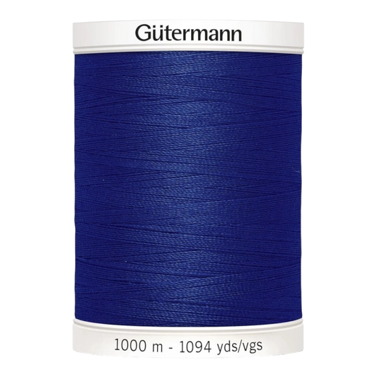 Gutermann Poly Sew-All Thread - Navy , piecing and stitching