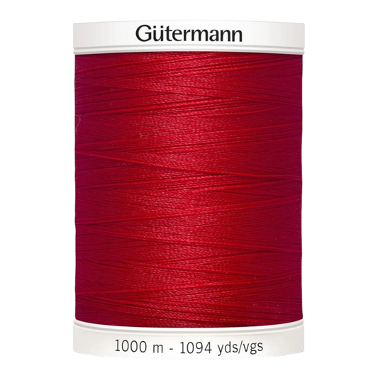 Gutermann Poly Sew-All Thread - Scarlet , piecing and stitching