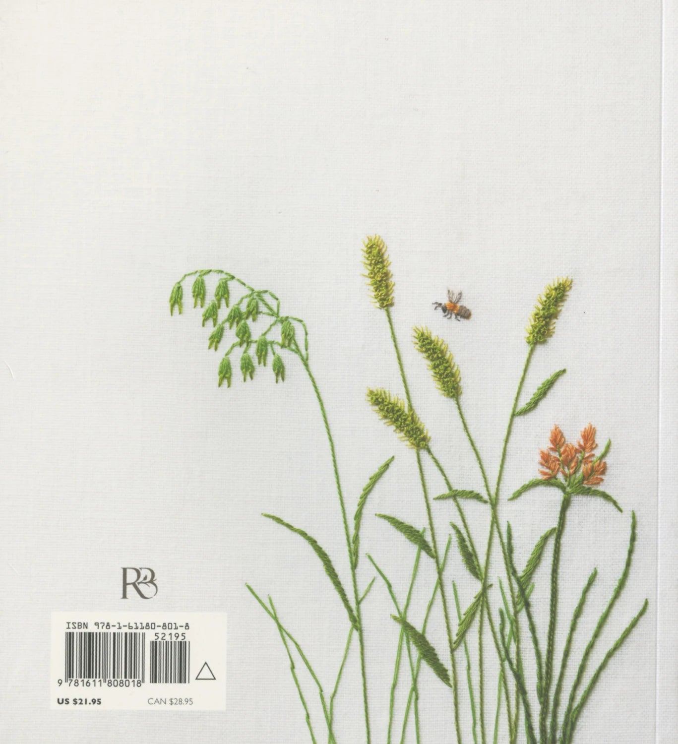 Embroidered Wild Flowers Book