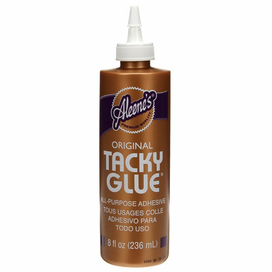 Aleene's Original Tacky Glue Dabber 8oz for applique, sewing and craft projects