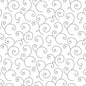 White/Grey Scroll sewing and quilting product