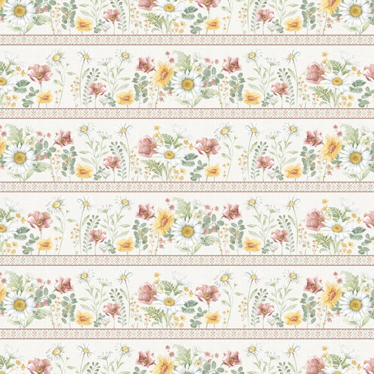 Daisy Days - Multi Repeating Stripe sewing and quilting product