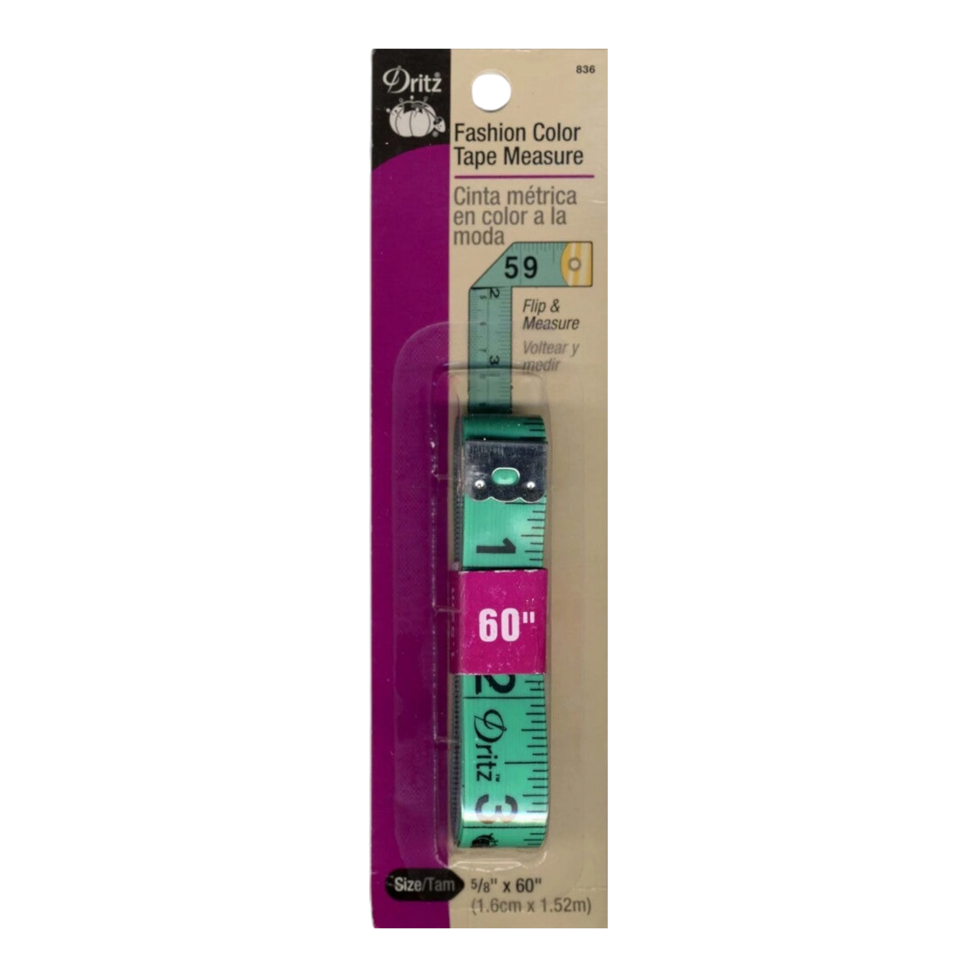 Tape Measure SuperGlo Carded sewing and quilting product
