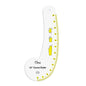 Curve Ruler Clear 305 mm for precise cutting, marking and patchwork