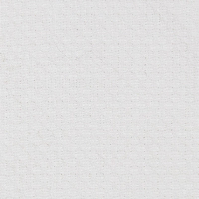 Solid White Huck Fabric