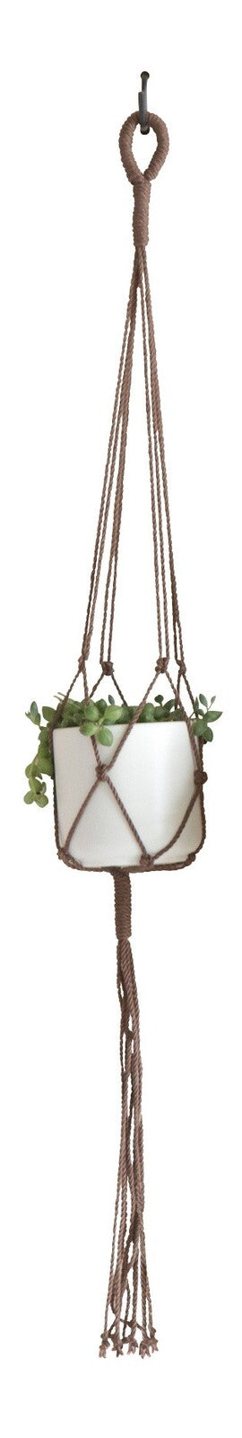 Macrame Plant Hanger Gauge for quilt display and sewing room organisation