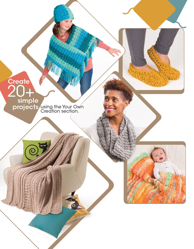 Super Simple Crochet Stitch Pats Book , quilting and craft projects