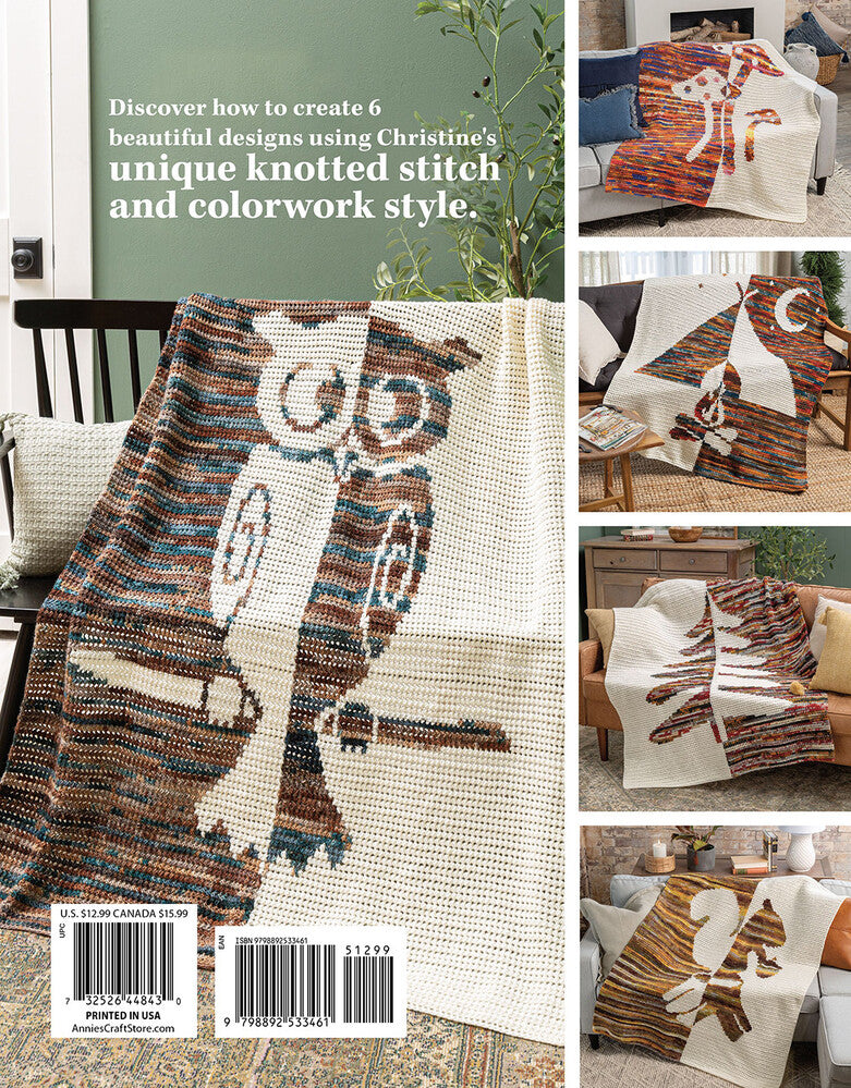 Woodland Crochet Blankets Book , quilting and craft projects