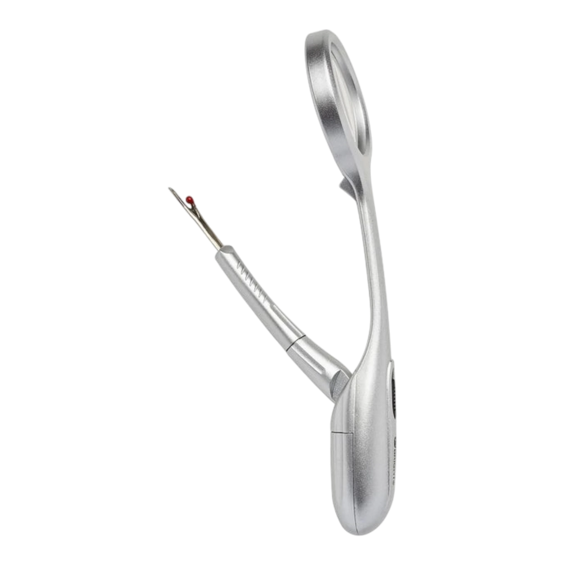 LED Lighted Seam Ripper with Magnifier Silver sewing and quilting product