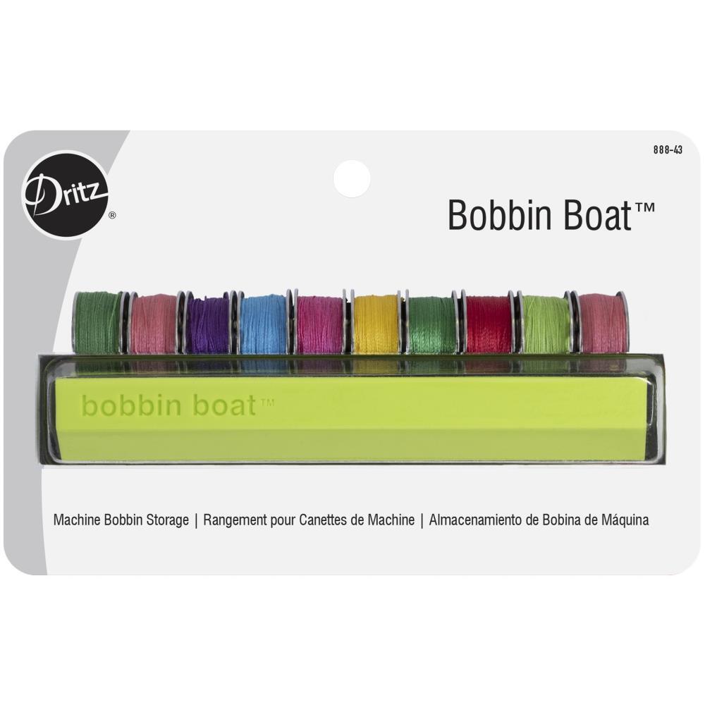 Bobbin Boat by Dritz machine threading and quilting