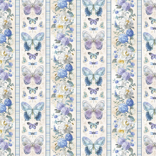Morning Blooms - Multi Repeating Stripe sewing and quilting product
