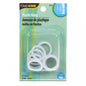 Plastic Rings 25 mm - 14pc for bag making and sewing projects