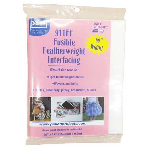 911FF Fusible Featherweight Interfacing 60in x 1yd - Everything Fabric