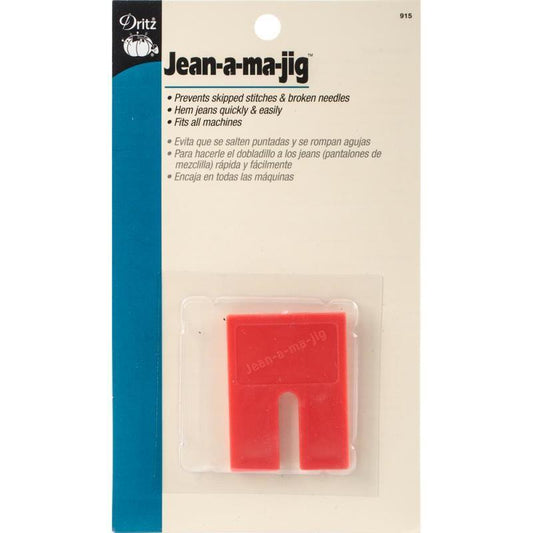 Jean A Ma Jig sewing and quilting product