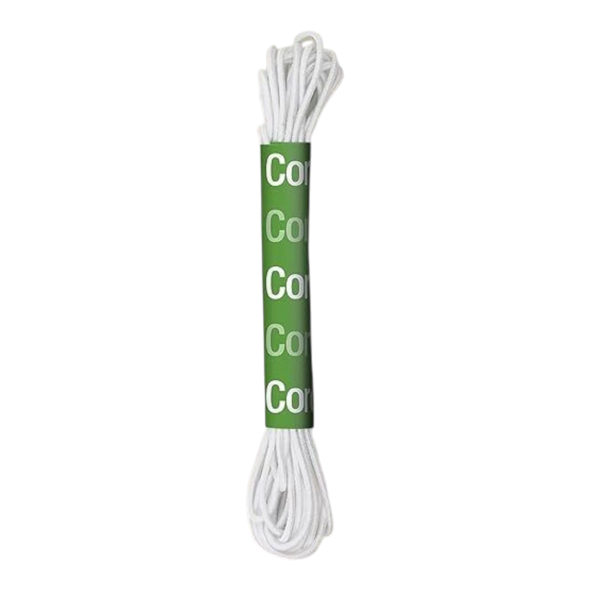 White Thin Beading Elastic Cord 3yds for garments, sewing and bag making projects