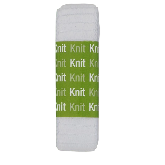 White Plush Back Elastic Cotton by Dritz for garments, sewing and bag making projects