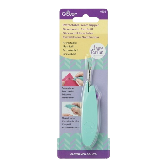 Clover I Sew For Fun Retractable Seam Ripper sewing and quilting product