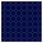 COSMO Sashiko Cotton and Linen Circle - Navy